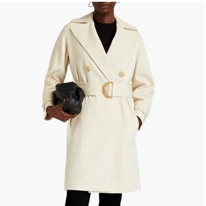 VINCE Double Breasted Coat